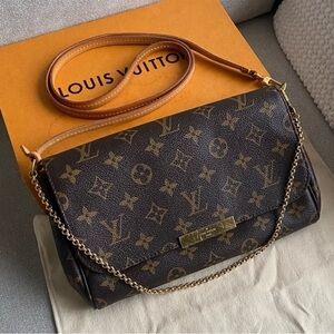 Louis Vuitton Brown Monogram Shoulder Bag